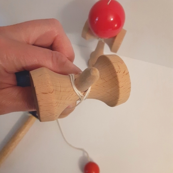 KALEB KENDAMA  Set of 2 and a Wooden Skill toy(s). - Picture 6 of 8